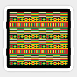 KENTE pattern Sticker